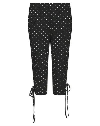 Neo Noir -  Juan Dot Capri Bukser - Black